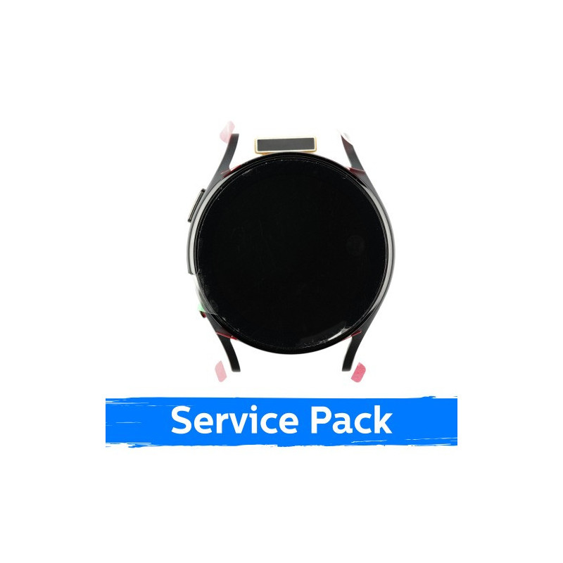 Ekranas skirtas Samsung R900 Watch 5 40mm su rėmeliu / Graphite / (Service Pack)