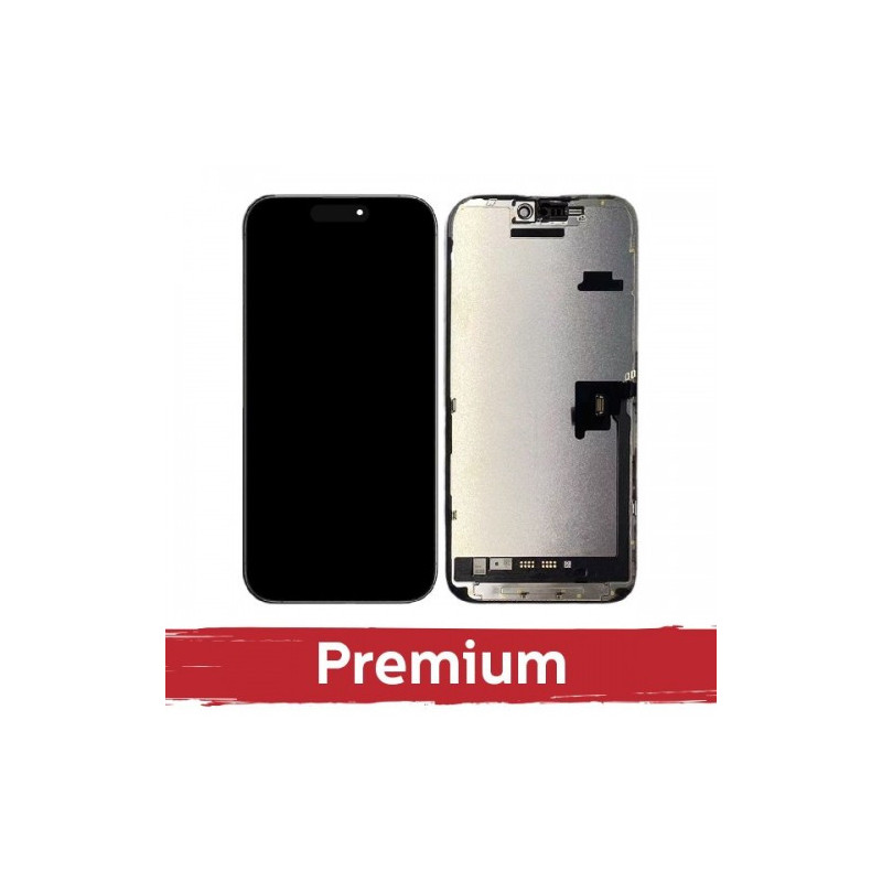 Ekranas skirtas iPhone 16 Pro juodas (Hard OLED / Premium) / *Removable IC* /