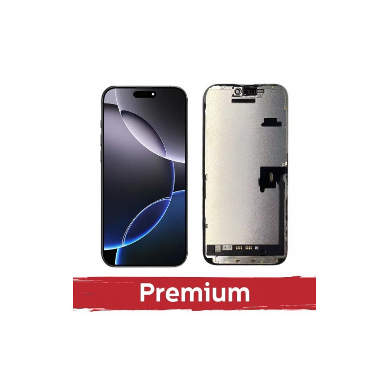Ekranas skirtas iPhone 16 Pro Max juodas (Hard OLED / Premium) / *Removable IC* /
