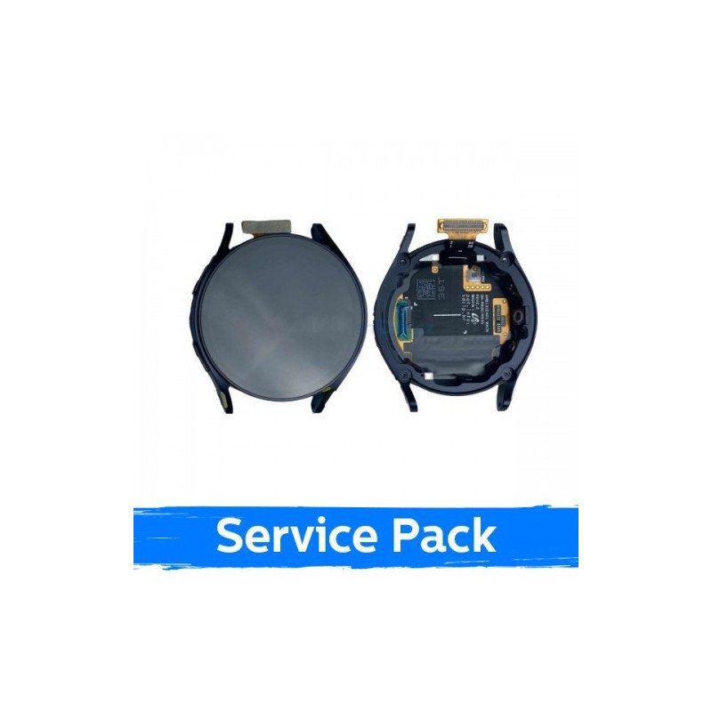 Ekranas skirtas Samsung R935 Watch 6 40mm su rėmeliu / Gold / (Service Pack)