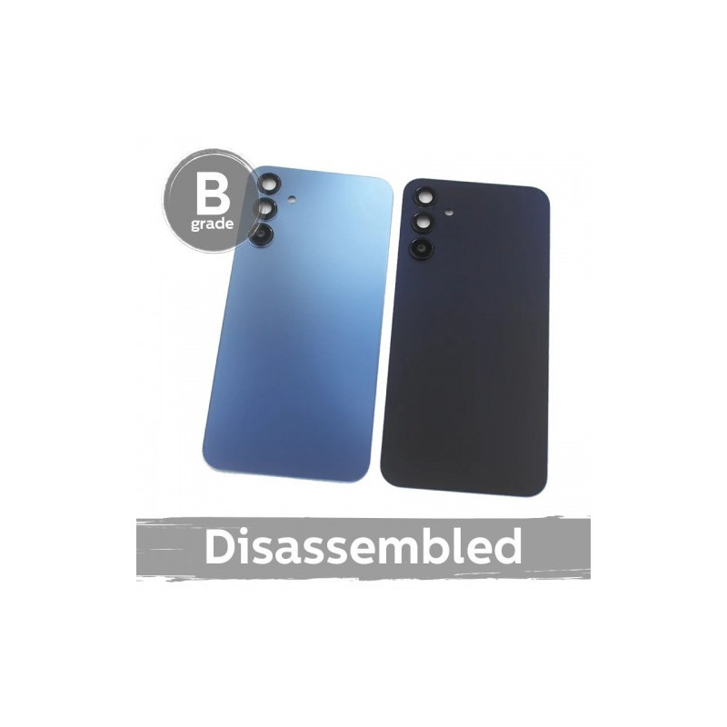 Back cover for Samsung A155 A15 4G / Brave Black / with glass 100% original (9 / 10 used)