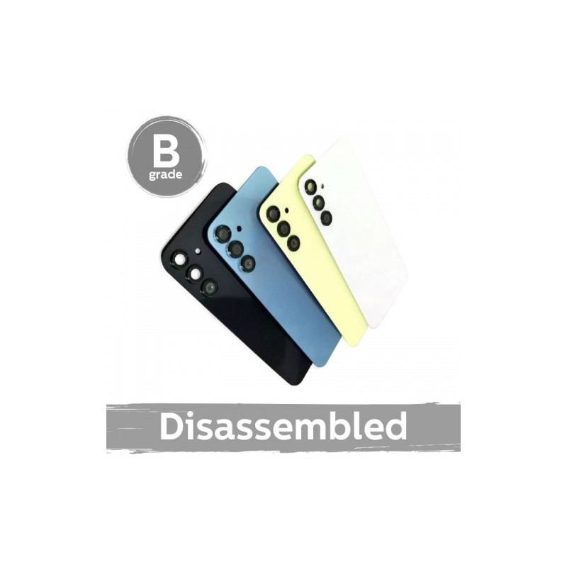 Back cover for Samsung A156 A15 5G / Personality Yellow / with glass 100% original (9 / 10 used)