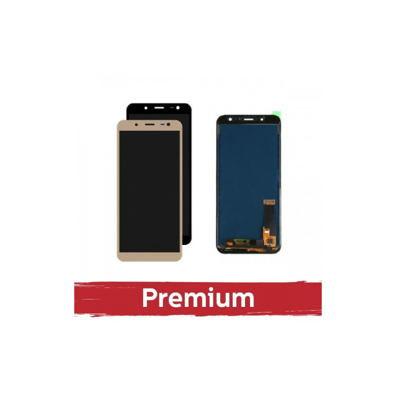 Ekranas skirtas Samsung J600 2018 J6 juodas OEM