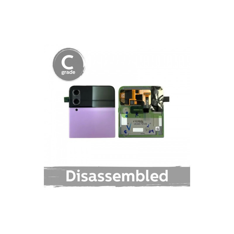 Screen for Samsung F721 Z Flip4 (OUTER) with frame / Bora purple / (8 / 10 used)