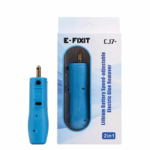 Glue removal tool with integrated battery "E-FIXIT"