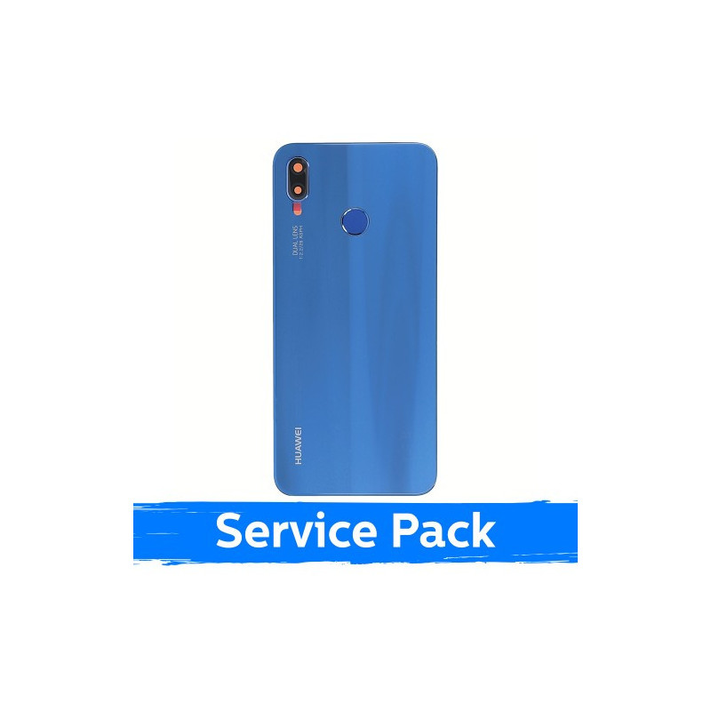 Back cover for Huawei P20 Lite blue (Service Pack)