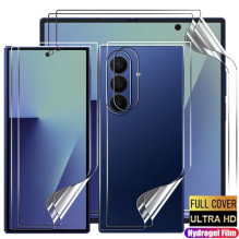 Ekrano apsauga "Flexible Clear HD" komplektas 3in1 skirtas Samsung F956 Z Fold6 (Bulk)