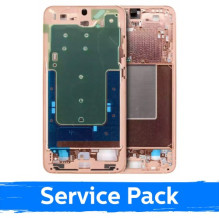 Screen frame / inner housing for Samsung S926 S24 Plus / Sandstone Orange / (Service Pack)