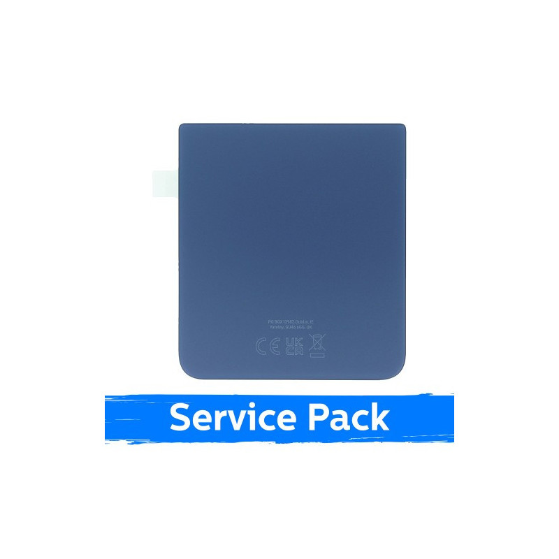 Back cover for Samsung F711 Z Flip3 / Blue / (Service Pack)