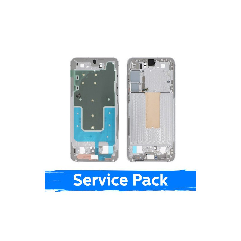 Ekrano rėmas / vidinis korpusas skirtas Samsung S916 S23 Plus / Lime / (Service Pack)