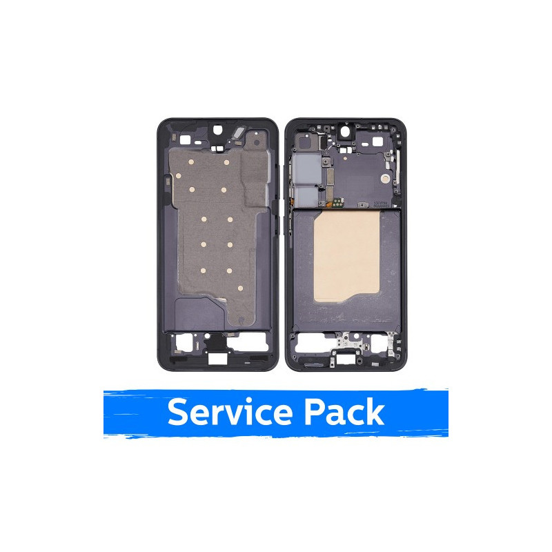 Ekrano rėmas / vidinis korpusas skirtas Samsung S931 S25 / Blue Black / (Service Pack)