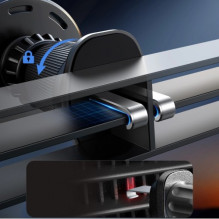 Automobilinis laikiklis Joyroom 'JR-ZS502' juodas (15W / Magsafe Compatible) (magnetinis / grotelėms)