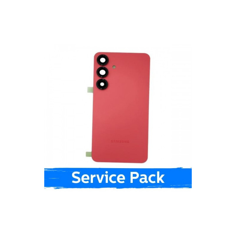 Back cover for Samsung S936 S25 Plus / Coral Red / (Service Pack)
