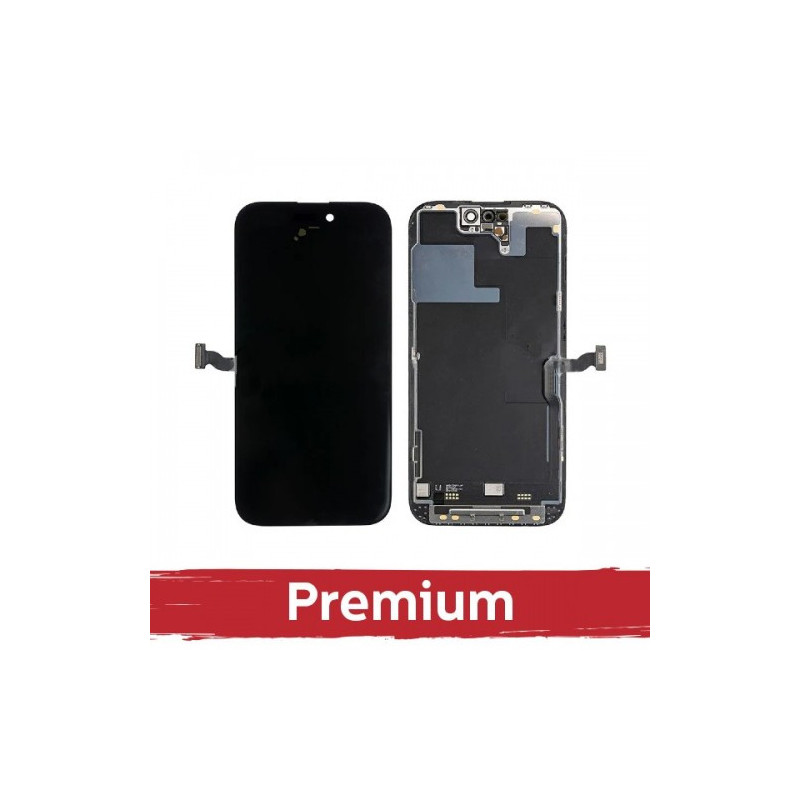 Ekranas skirtas iPhone 14 Pro juodas (Hard OLED / Premium) / *Removable IC* /