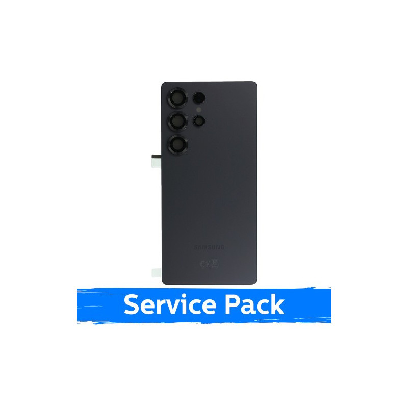 Back cover for Samsung S938 S25 Ultra / Titanium Jet Black / (Service Pack)