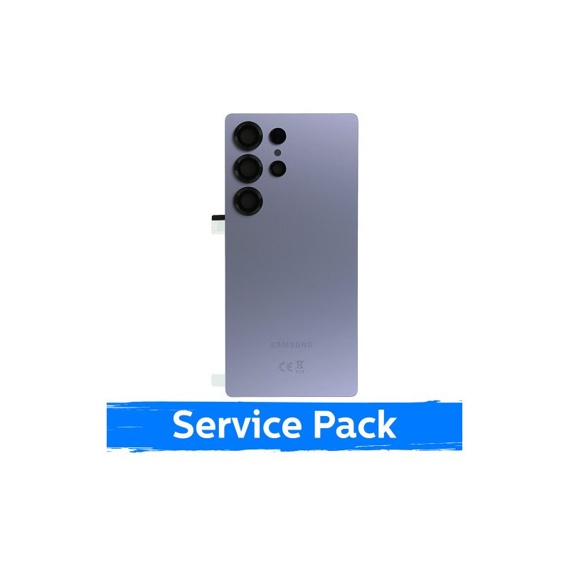 Back cover for Samsung S938 S25 Ultra / Titanium Silver Blue / (Service Pack)