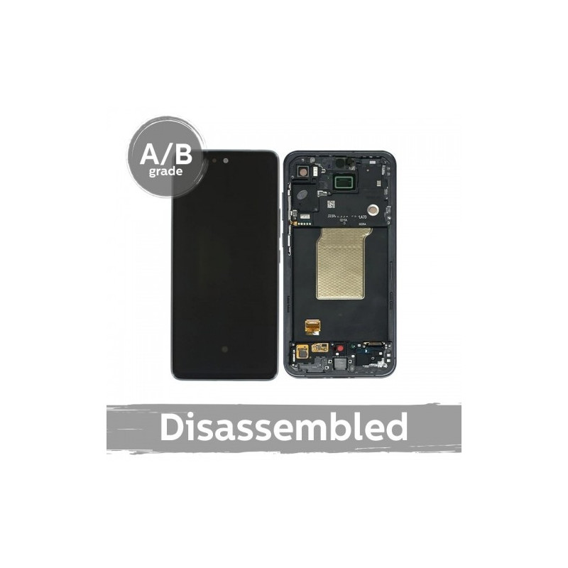 Screen for Samsung A556 A55 5G with frame / Lemon / (9.5 / 10 used)