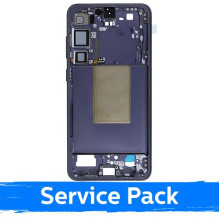 Screen frame / inner housing for Samsung S926 S24 Plus / Cobalt Violet / (Service Pack)