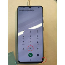 Screen for Samsung G980 S20 with frame / Cosmic Grey / (Updated: Telemax) (defective 6)