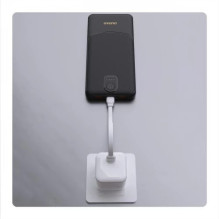 Išorinė baterija Dudao 'K10Pro' juoda 20000mAh (QC3.0)