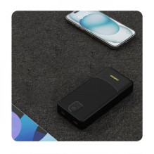 Išorinė baterija Dudao 'K10Pro' juoda 20000mAh (QC3.0)