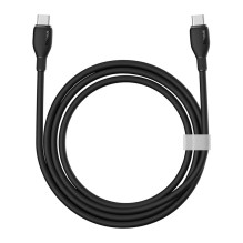 „Baseus Pudding“ serijos USB-C laidas – USB-C 100W 1,2 m – juodas