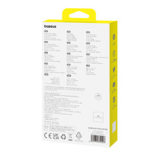 „Baseus Pudding“ serijos USB-C laidas – USB-C 100W 1,2 m – juodas