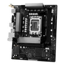 Pagrindinė plokštė, ASROCK, Intel H810, LGA 1851 (Socket V1), micro ATX, RAM DDR5-SDRAM, 2 lizdai, Wi-Fi: Taip, Bluetoot
