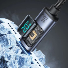 USB Kabelis Joyroom 'S-CL020A16' juodas 'Type-C / Lightning' 120cm (iki 20W)