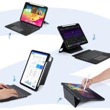 Dux Ducix 'DK Series' belaidė klaviatūra skirta Apple iPad Pro 13 M4 (2024) juoda
