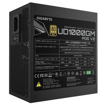 „GIGABYTE UD1000GM PG5 V2“ maitinimo blokas – PCIe Gen 5.1, 80 PLUS Gold, pilnai modulinis dizainas, 120 mm ventiliatori