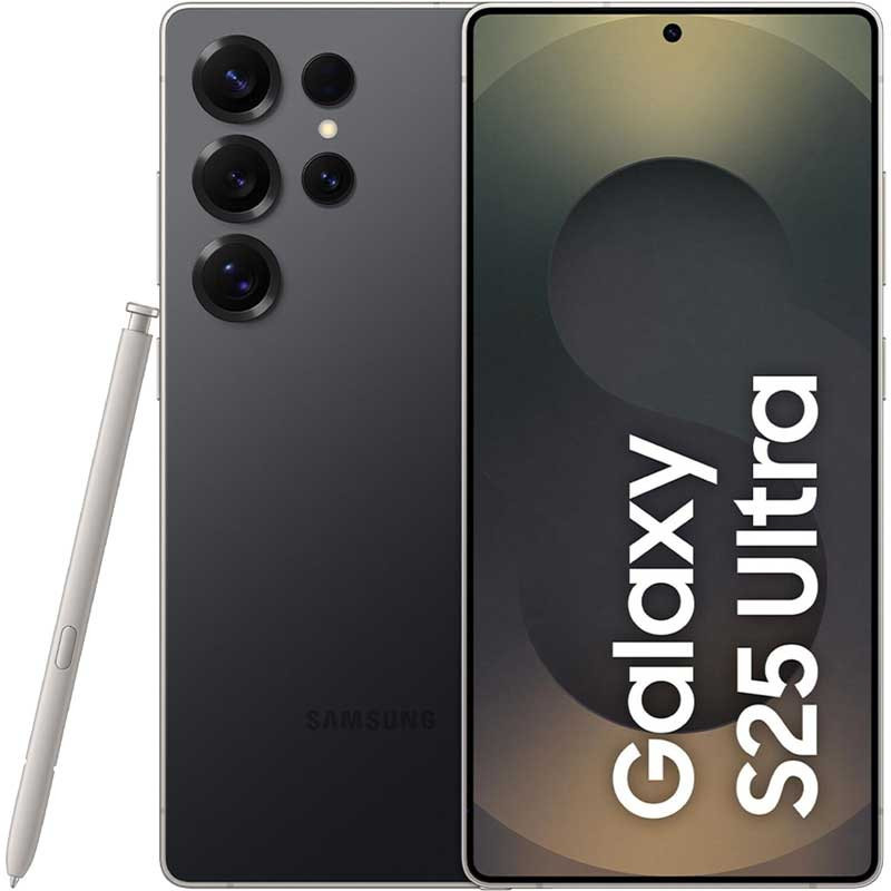 Samsung Galaxy S25 Ultra Dual Sim 12GB RAM 512GB Titanium Black EE