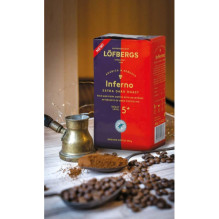 Ground coffee Lofbergs...