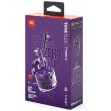 JBL Tune Flex Ghost Edition Noise Cancelling Earbuds, Purple