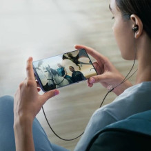 Laidinė laisvų rankų įranga Joyromm "JR-EC06" pilka su '''Type-C'' jungtimi