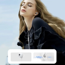 Laidinė laisvų rankų įranga Joyromm "JR-EC06" sidabrinė su '''Type-C'' jungtimi