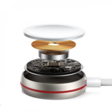 Charger Joyroom 'S-IW001' white / gold 120cm (for Apple Watch)