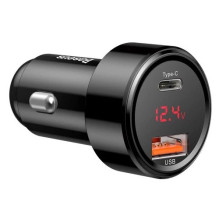 Car charger Baseus 'Magic Series PPS' black 45W (PD / QC3.0)
