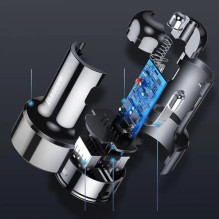 Automobilinis įkroviklis Baseus 'Magic Series PPS' juodas 45W (PD / QC3.0)