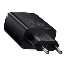 Charger Baseus 'Compact' black 30W (1xPD / 2xQC3.0)