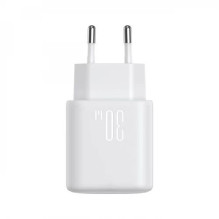 Charger Joyroom 'JR-TCF24' white (PD30W) + 'Type-C' cable
