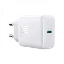 Charger Joyroom 'JR-TCF24' white (PD30W) + 'Type-C' cable