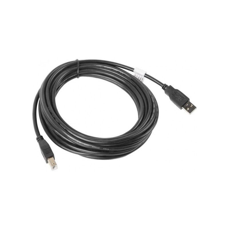 Lanberg Cable USB 2.0 AM-BM 5m Black