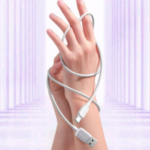 USB Kabelis Joyroom "A14" baltas "Type-C" 120cm (iki 3A)