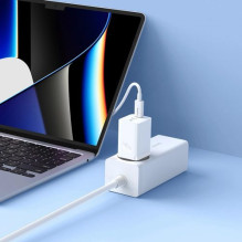 Įkroviklis Baseus "GaN5 Pro" baltas (2xUSB-C / 40W)