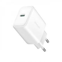 Charger Joyroom 'JR-TCF24' white (PD30W) + 'Type-C' cable