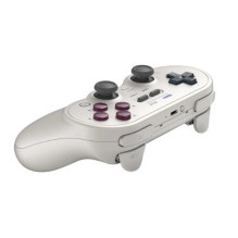 8BitDo PRO 2 salės leidimas klasikinis, skirtas „Switch“ / asmeniniam kompiuteriui / „Android“ pilkas