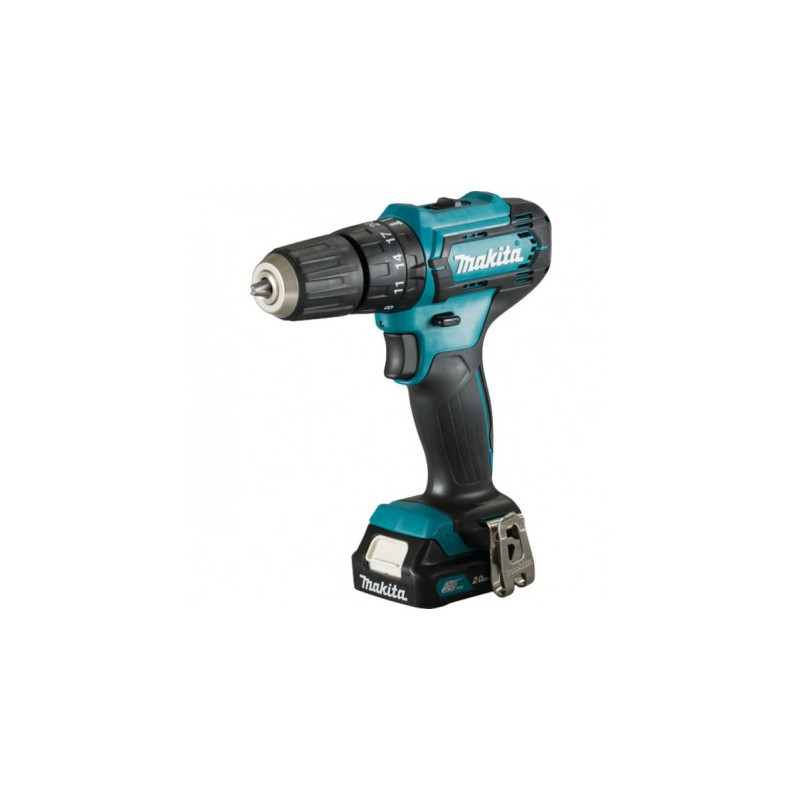 Makita Makita cordless hammer HP333DSAX1, 12V (blue / black, 2x Li-ion battery