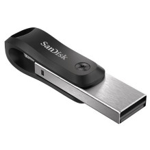 Sandisk 64GB iXpand Go USB 3.0 + Lightning Black / Silver