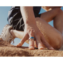 Oura žiedas 4 dydis 9 sidabrinis Oura žiedas 4 dydis 9 sidabrinis